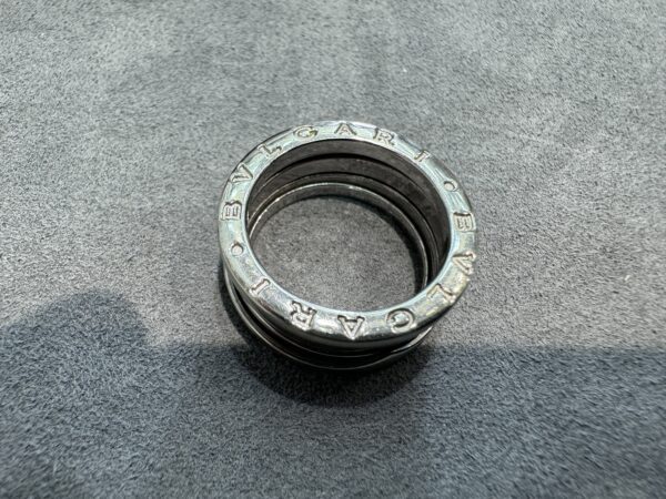 18k 750 Bvlgari gold ring 9.29g