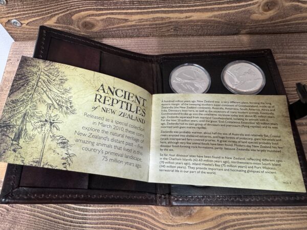 2010 Ancient Reptiles Silver Bullion Coin Set - Image 3