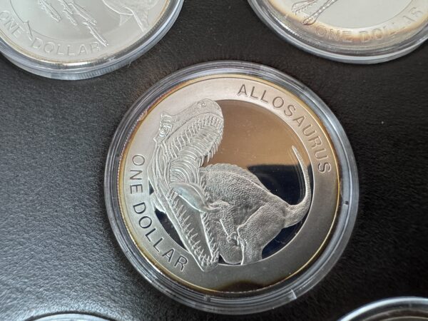 2010 Ancient Reptiles Silver Bullion Coin Set - Image 7
