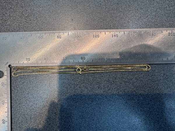 18K 18ct Gold NECKLACE 6.44g - Image 7