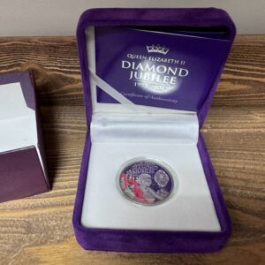 New Zealand - 2012 - Silver Proof Coin - Queen Elizabeth II Diamond Jubilee