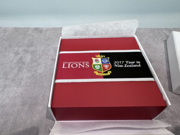 NZ - 2017 - Silver Dollar Proof Coin - The British & Irish Lions Tour 2017 - Image 3