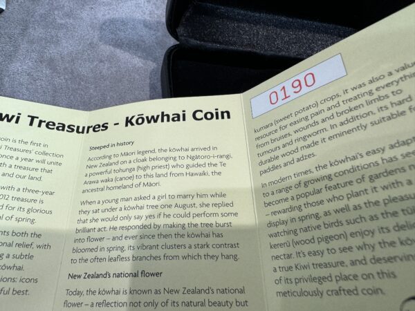 2012 - Silver Dollar Proof Coin - Kiwi Treasures - Image 6
