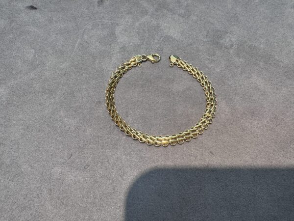 18K 18ct Gold Bracelet 10.44g - Image 3