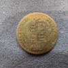 1859 Gold Half Sovereign Victoria London Mint