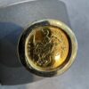 Half Sovereign Ring on 9k 9ct 375 Gold 16.84g - Image 5