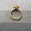 N.Teufel Designer Diamond Motion Spinner Ring in 14K Yellow Gold - Image 5