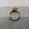 N.Teufel Designer Diamond Motion Spinner Ring in 14K Yellow Gold - Image 6