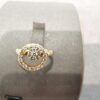N.Teufel Designer Diamond Motion Spinner Ring in 14K Yellow Gold - Image 4