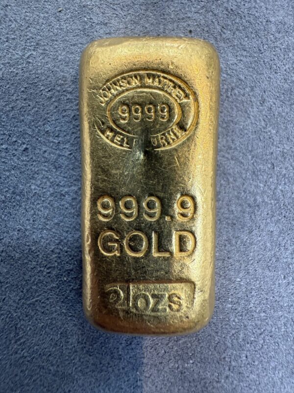 Johnson Matthey Gold Bar 2oz