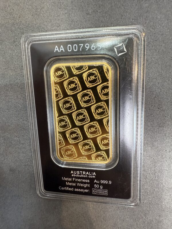 50g ABC Bullion Gold Minted Tablet 999.9 - Image 4
