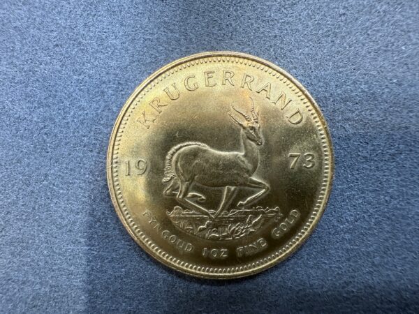 1 oz 1973 South Africa Krugerrand .9167 Gold Coin
