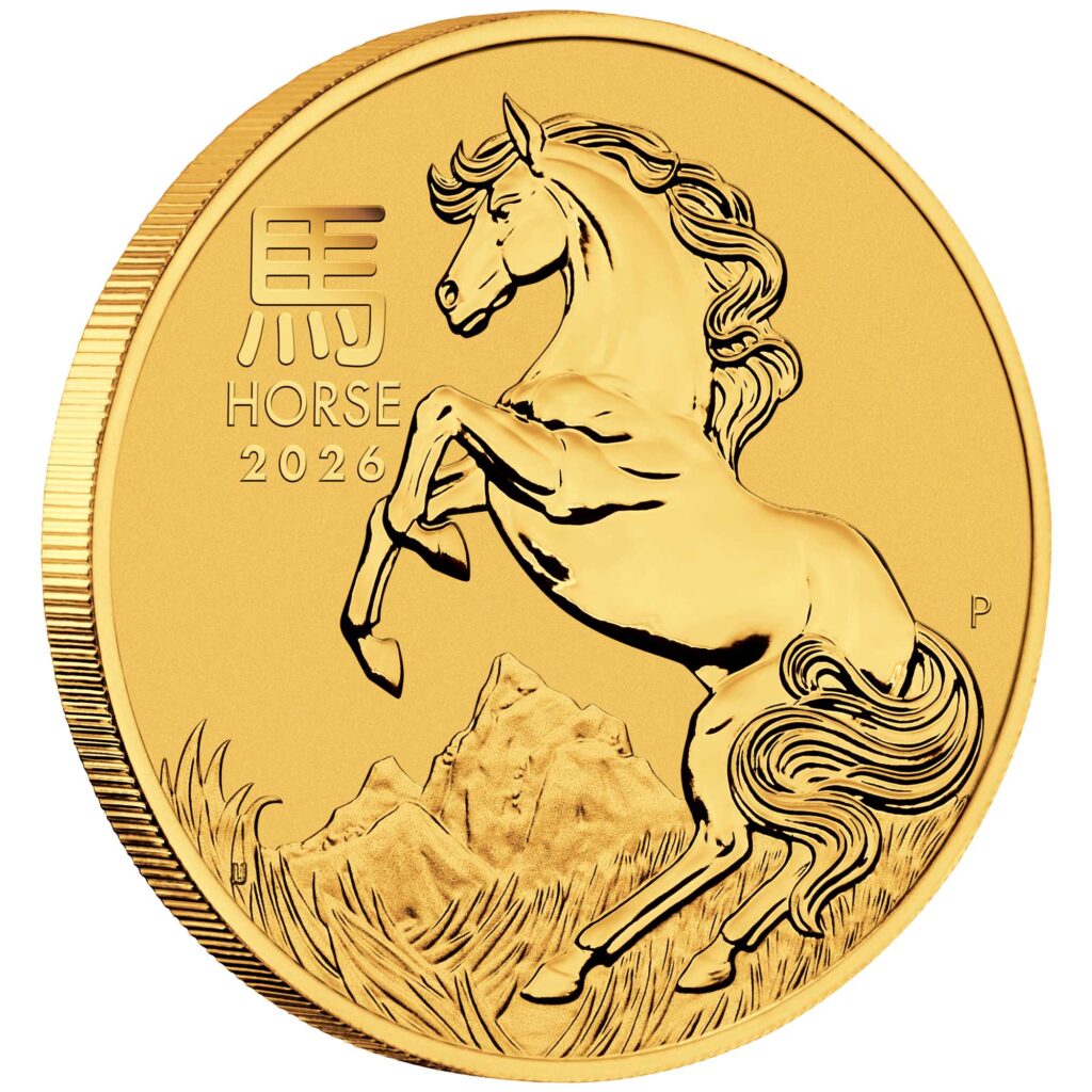 Australian Lunar Series III 2026 Year of the Horse 2oz Gold Bullion Coin