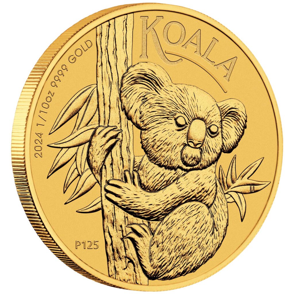 Australian Koala 2024 1/10oz Gold Bullion Coin