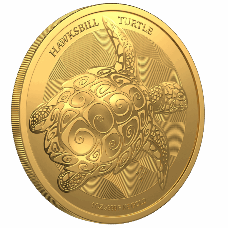 1 oz Gold Hawksbill Turtle Bullion Coin – Niue
