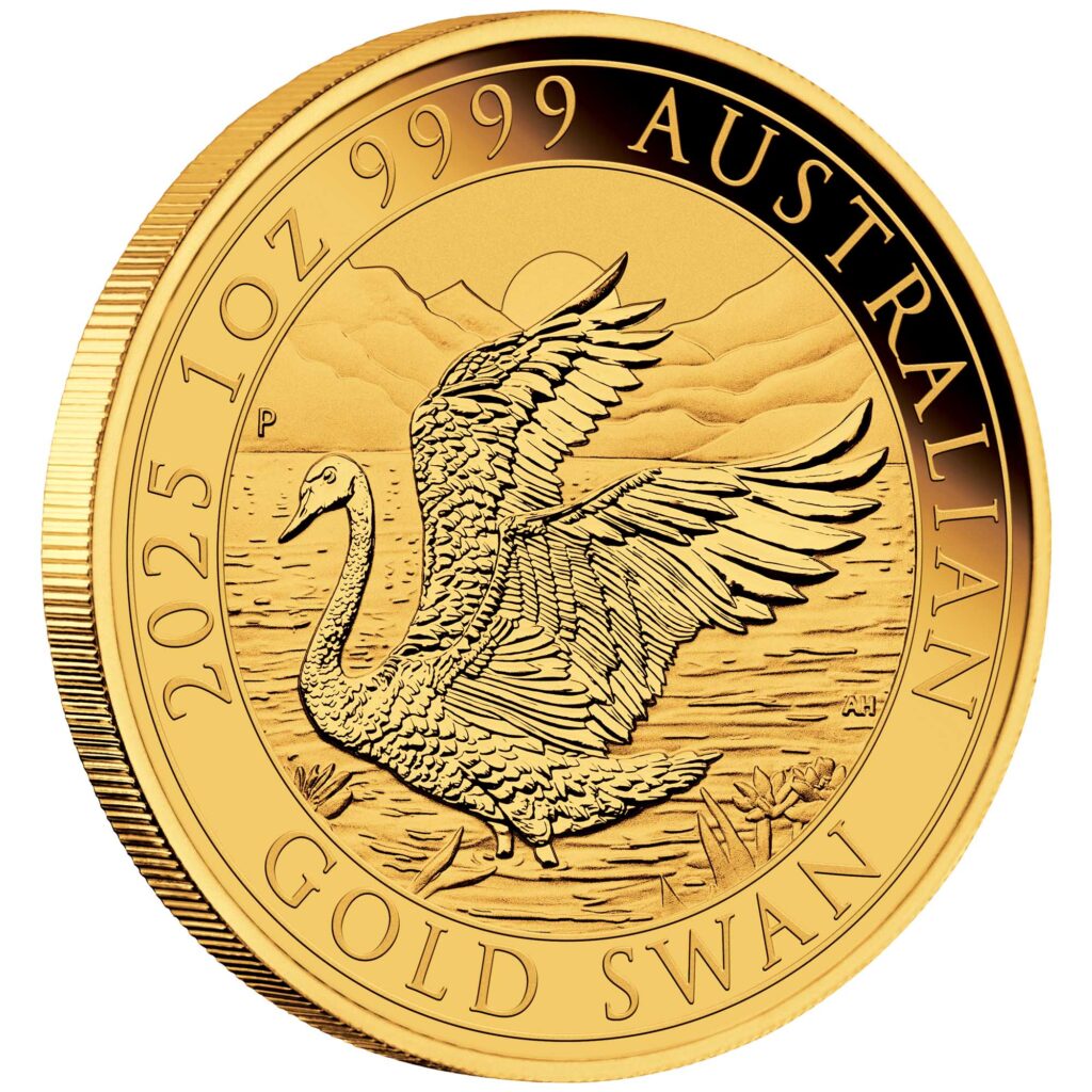 Australian Swan 2025 1oz Gold Bullion Coin
