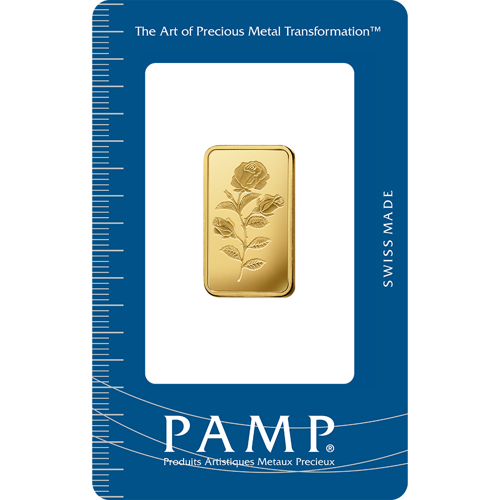 Rosa Gold Minted Bar – 10g
