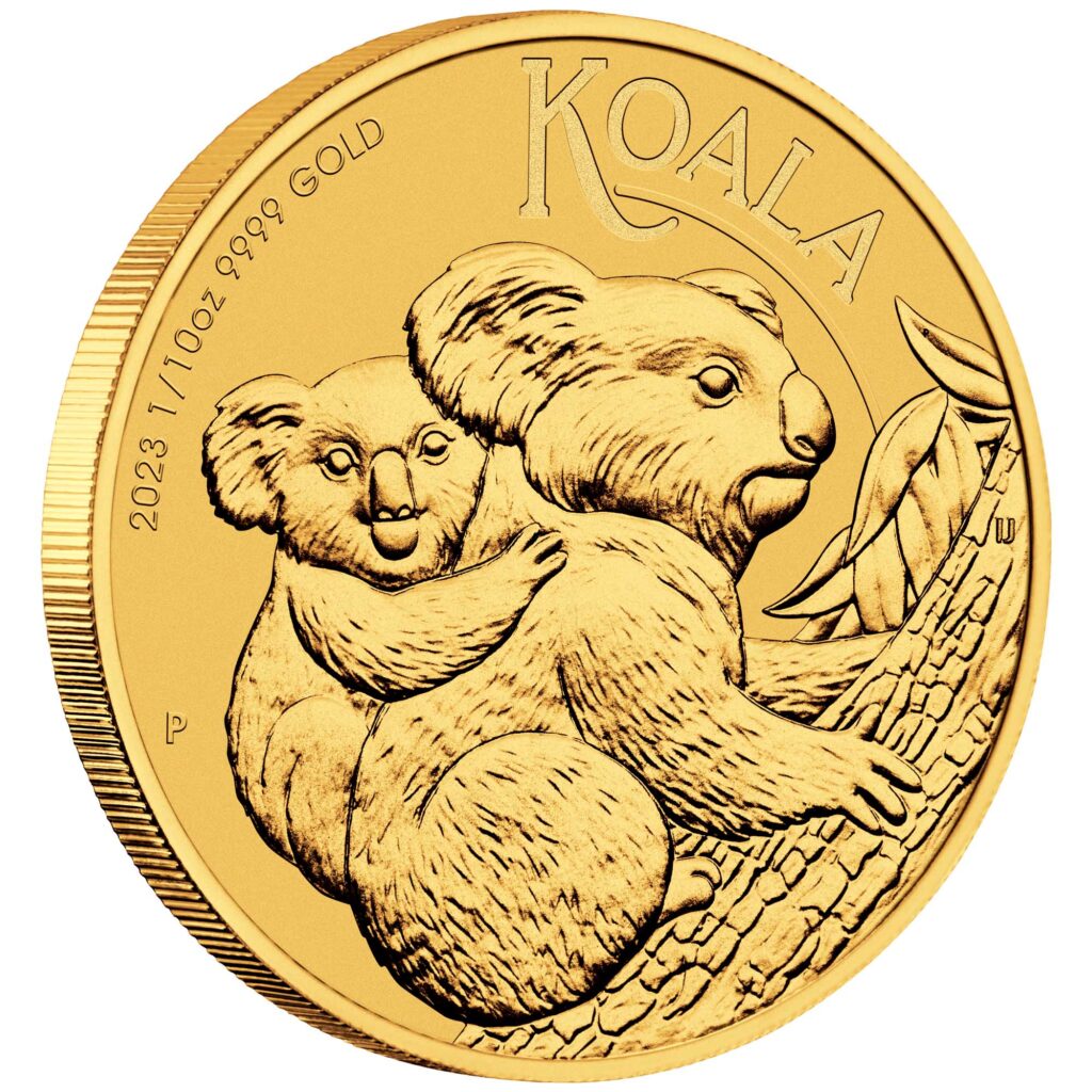Australian Koala 2023 1/10oz Gold Bullion Coin