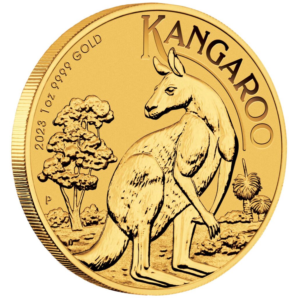 Australian Kangaroo 2023 1oz Gold Bullion Coin