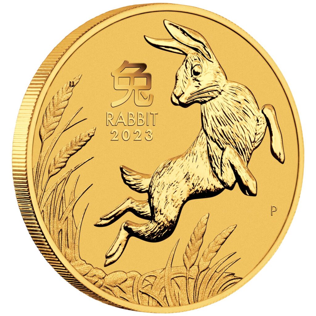 Australian Lunar Series III 2023 Year of the Rabbit 10oz Gold Bullion Coin