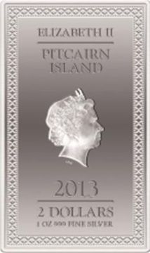 2013 2 Dollars – Elizabeth II (Henderson Island Fruit dove)
