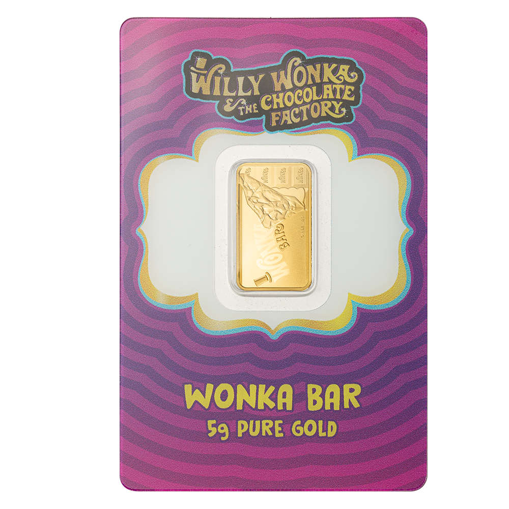 5g Pure Gold Bar – Wonka Chocolate