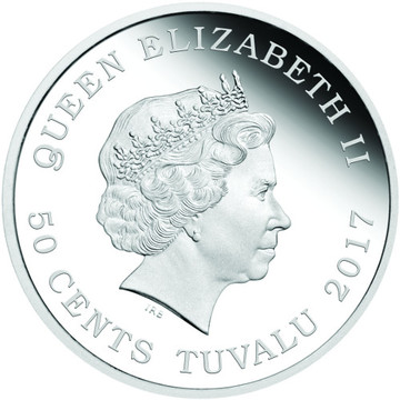 50 Cents – Elizabeth II (Polar Bear)