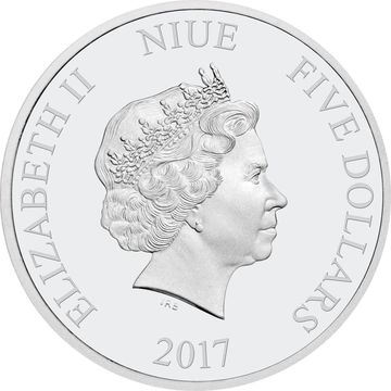 2017 5 Dollars – Elizabeth II (Darth Vader)