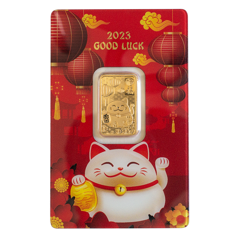 Good Luck 5g Pure Gold Bar