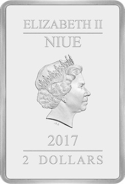 2017 2 Dollars – Elizabeth II (Flowers and Trees)