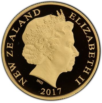 2017 10 Dollars – Elizabeth II (4th Portrait; Kiwi Rakiura Tokoeka)