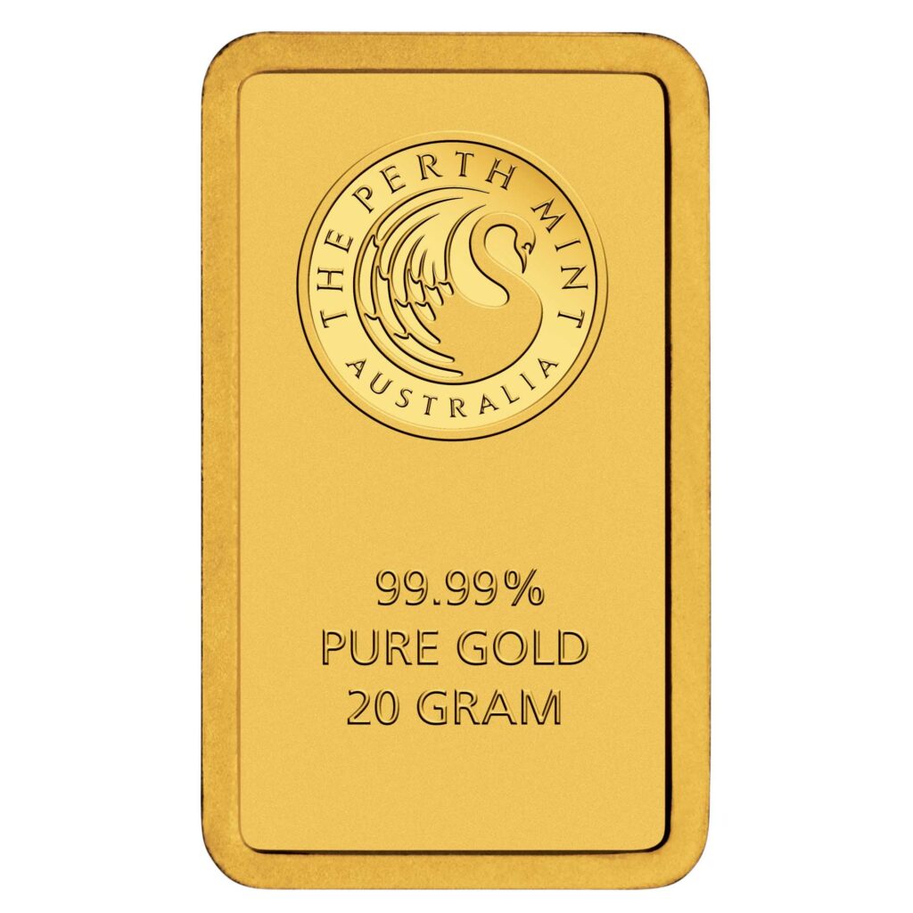 Kangaroo 20g Gold Minted Bar