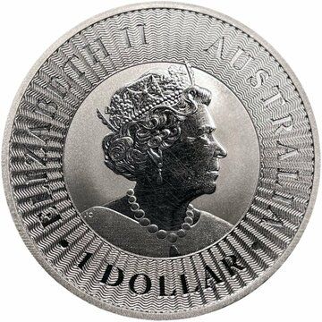 1 Dollar – Elizabeth II (6th Portrait – Australian Kangaroo – Bullion Coin)