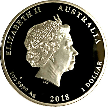 1 Dollar – Elizabeth II (4th Portrait – WWI Armistice)