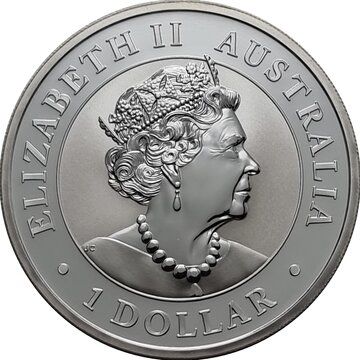 1 Dollar – Elizabeth II (6th Portrait – Australian Kookaburra)