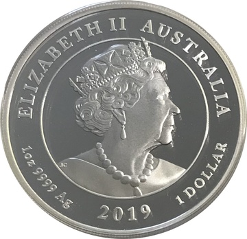 1 Dollar – Elizabeth II (6th Portrait – Queen Victoria 200th Anniversary)