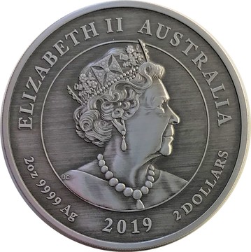 2 Dollars – Elizabeth II (6th Portrait – Queen Victoria 200th Anniversary)