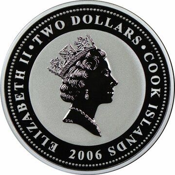 2006 2 Dollars – Elizabeth II (1930 Packard 734 Boattail)