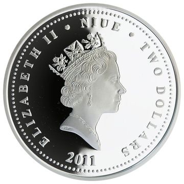 2011 2 Dollars – Elizabeth II (Bartholomew Roberts)