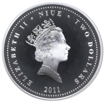 2011 2 Dollars – Elizabeth II (Blackbeard)