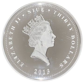 2013 30 Dollars – Elizabeth II (Year of the Snake)