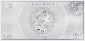 2019 1 Dollar – Elizabeth II (Finn)