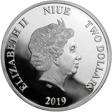2019 2 Dollars – Elizabeth II (Year of the Pig)