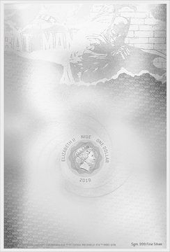 2019 1 Dollar – Elizabeth II (Batman)