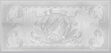 2019 1 Dollar – Elizabeth II (Blue)