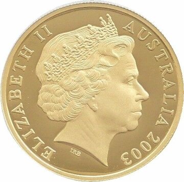 2003 100 Dollars – Elizabeth II (4th Portrait – Golden Jubilee – Gold Bullion Coin)