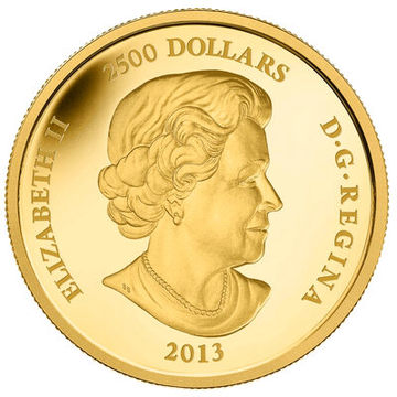 2013 2500 Dollars – Elizabeth II (The Caribou)