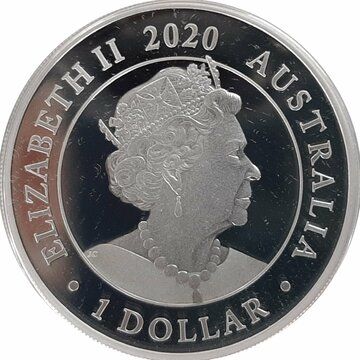 1 Dollar – Elizabeth II (6th Portrait – Wedding – Silver Proof)