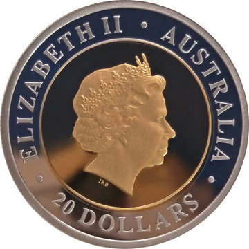 20 Dollars – Elizabeth II (4th Portrait – Third Millennium First Day)