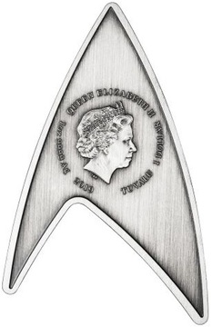 1 Dollar – Elizabeth II (Starfleet Command Emblem: Delta)